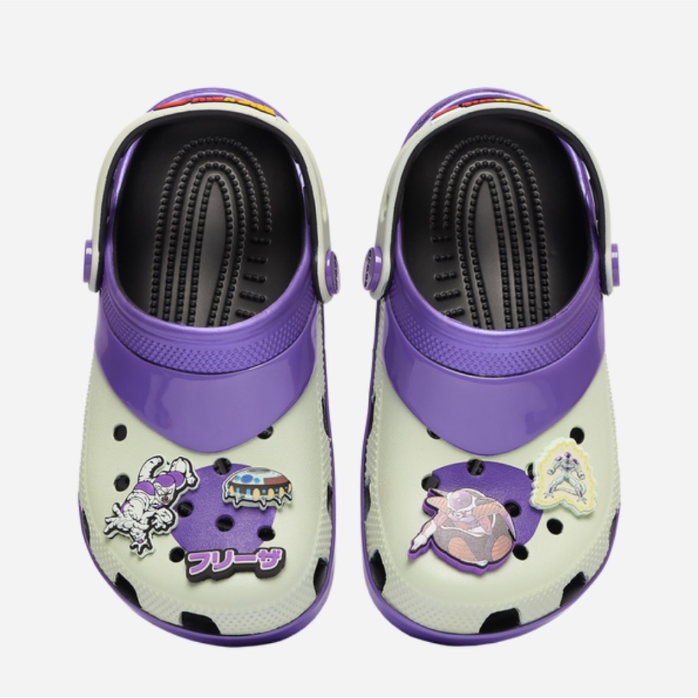CROCS x Dragon Ball Z Lavender and Cream Clogs - Picture 2 of 5
